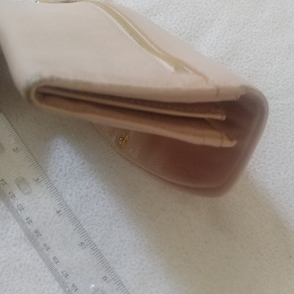 Chloe lily gold pink long leather wallet clutch - Picture 3 of 8